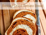 Swirled Sun Dried Tomato Bread
