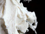Whipped Wedding Cake Frosting Recipe