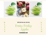 Fruity Friday…Apples