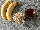 Healthy Banana Oat Pancakes