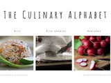 The Culinary Alphabet…Letter r