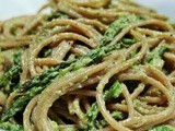 Spaghetti Integrali agli Asparagi Selvatici