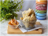 Fish and chips vegano