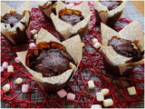 Muffin marshmallows e cioccolato
