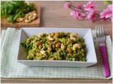 Orzo con edamame e menta