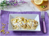 Pasta con robiola e limone