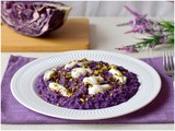 Risotto al cavolo viola