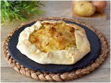 Torta salata patate e cipolle