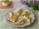 Triangolini al pistacchio