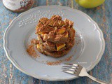 Pancakes con avena “torta di mele”