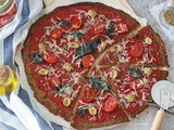 Pizza di broccoli vegan ricetta light e fit senza glutine