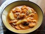 Prawn & Potato Curry  ~ Mangalorean Catholic Style