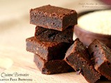 Quinoa Brownies ~ Gluten Free Brownies