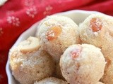 Rava Laadu / Rawa Laddoo (Sweet Semolina Balls) - Christmas Goodies - Kuswar