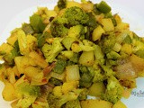 Kerala Special Broccoli Potato Mezhukkupuratti | Broccoli Potato Stir Fry| Special Broccoli Urulakizhangu Thoran