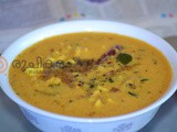 Kerala Special Chakkakuru Parippu Curry| Chakkakkuru Curry| Jackfruit Seed Dal Curry