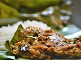 Vazhayilayil Pollicha Karimeen | Pearl Spot Fish Fry in Banana Leaves