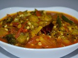 Vendakka Pulincurry | Vendakka Mulakitta Curry | Lady's Finger Curry
