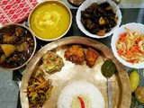 Assamese Style Non-vegetarian Sunday Lunch Menu Guide
