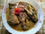 Fish and False Roselle leaves Curry