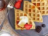 Almond Flour Waffles (keto, dairy-free, gluten-free)