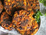 Black-Eyed Pea Fritters with Greens