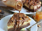Chocolate Dulce de Leche Cake with Hazelnuts