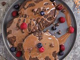 Chocolate Lentil Pancakes