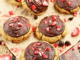 Chocolate Strawberry Cookies {Gluten Free}