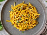 Creamy Pumpkin Sauce with Pasta and Beans