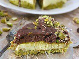 Dairy-free No-bake Dubai Chocolate Cheesecake
