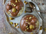 Dubai Chocolate Chia Pudding