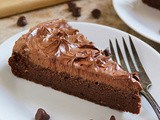 Easy 2-Ingredient Chocolate Cake with 2-Ingredient Frosting