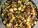 Easy 5-Ingredient Zucchini Onion Salad