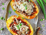 Easy Chicken Stuffed Spaghetti Squash