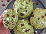 Easy Christmas Muffin Top Recipe (with cranberries and white chocolate)