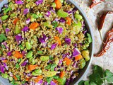 Easy Mung Bean Quinoa and Vegetables