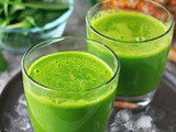 Easy Pineapple Spinach Smoothie