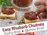 Easy Rhubarb Chutney