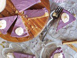 No-Bake Sugar-Free Purple Sweet Potato Pie (Vegan & Gluten-Free)