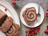 Oat Chocolate Yule Log