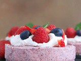 Strawberry Milkshake Chia Cake
