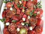 Tomato Watermelon Caprese Salad