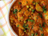 Banarasi Aloo Matar Sabji