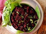Beetroot fry recipe Andhra style