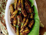 Gutti dondakaya recipe – Andhra style stuffed tindora fry