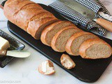 50/50 Whole Wheat French Bread (Bread Machine Dough)