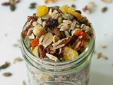 Homemade Fruit and Nut Trail Mix | Thanksgiving in New York City