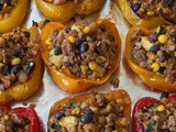 Southwestern Stuffed Peppers Without Rice