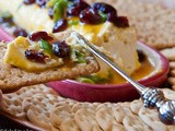 Spicy Mango and Cranberry Cream Cheese Appetizer